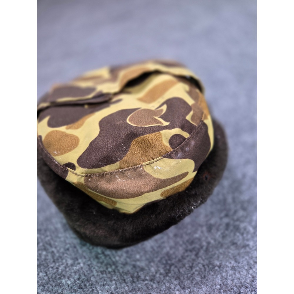 Vintage Waterproof Thinsulate Hunting Cap Mens Large Camo Hat Ear Flaps USA Made - Picture 4 of 8